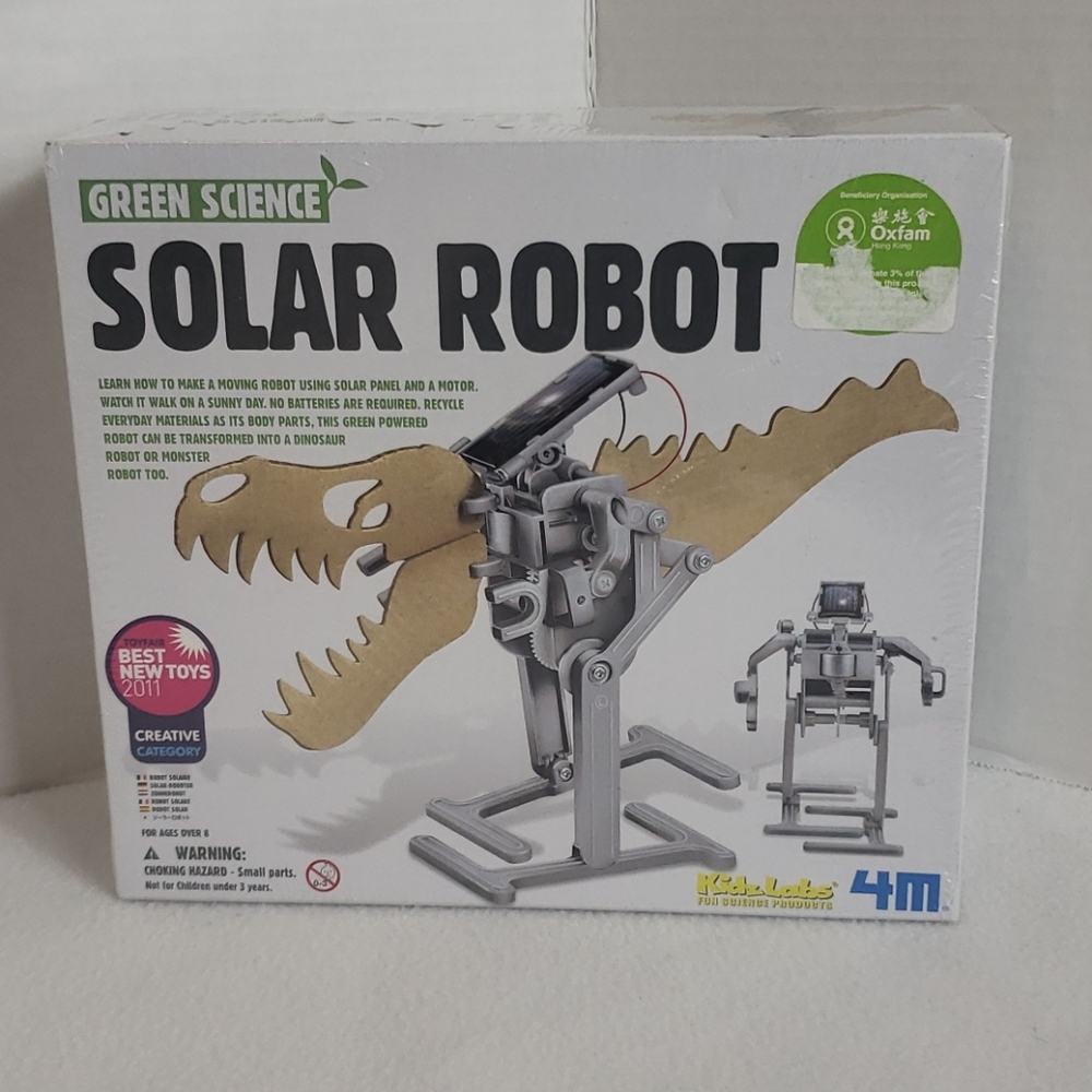 Green Science Solar Robot, New Factory Sealed